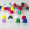 Cap, Snap,16mm, PE, One Thumb Tab, for 16mm Glass and Evacuated Tubes and 12mm Plastic Test Tubes, Blue, 1000/Bag ****other cap colors available****
