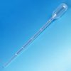 Transfer Pipet, 7.0mL, Large Bulb, Graduated to 3mL, 160 mm, 500/Dispenser Box, 10 Boxes/Unit