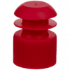 Cap, Flange Plug, 16mm,PE,  Red - 1000 caps/bag