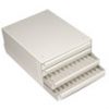 Paraffin Block Storage Cabinet, 4 drawers, Holds up to 3,150 cassettes or 1,950 blocks, metal, tan